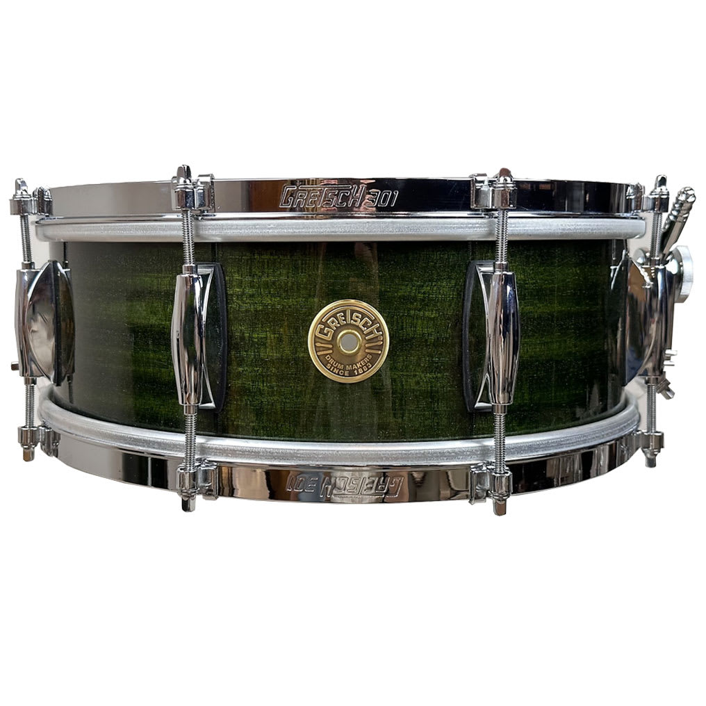 GRETSCH USA CUSTOM BROADKASTER 135TH ANNIVERSARY TAMBOR DARK EMERALD 14X5.0 1