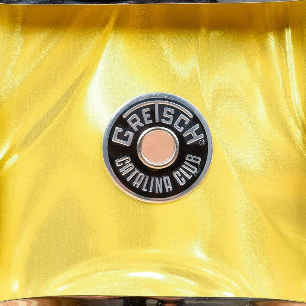 GRETSCH CATALINA CLUB TAMBOR YELLOW SATIN FLAME 14X5.03