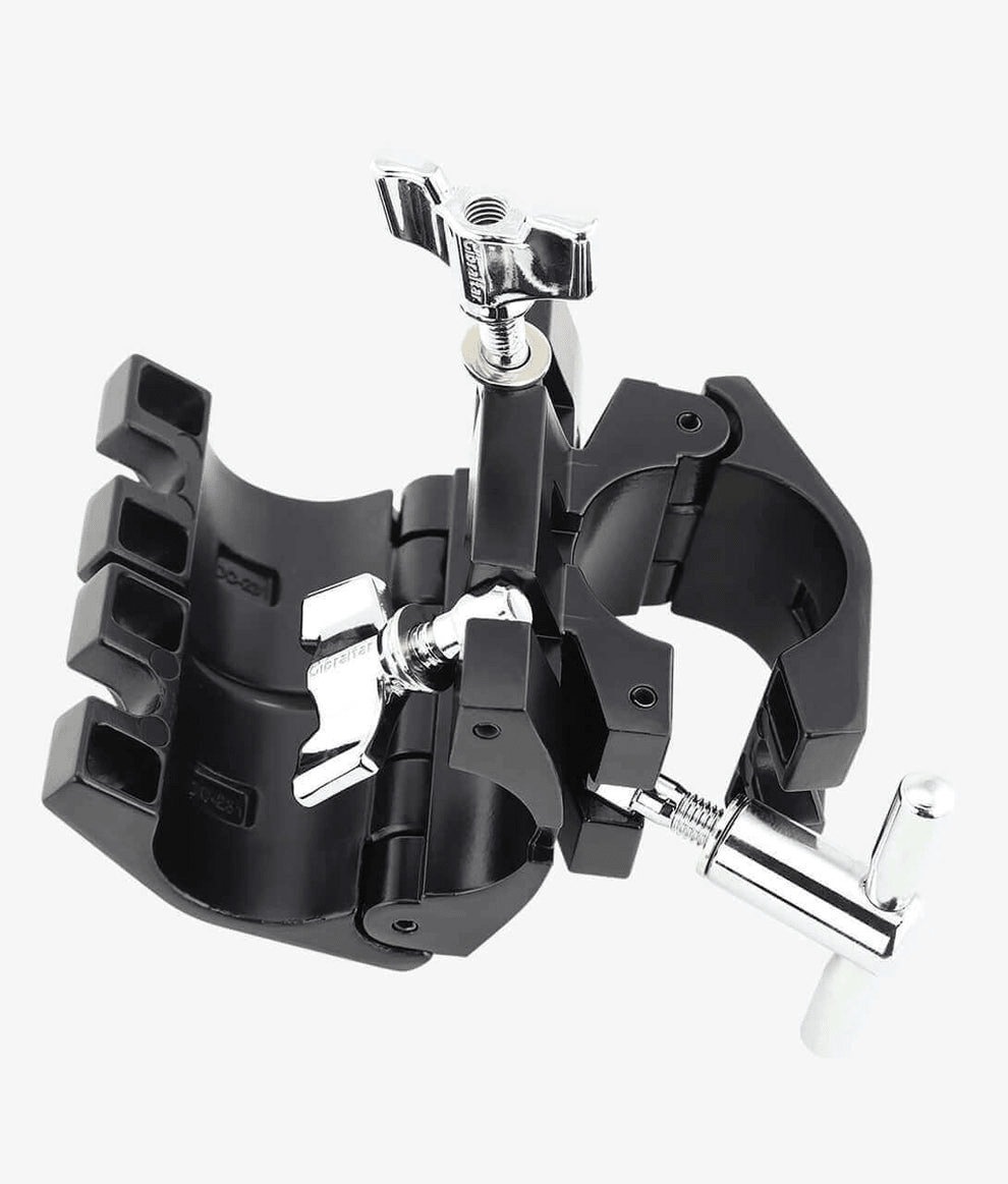 CLAMP PARA RACK DE TAMBOR DOBLE EN ANGULO RECTO DE 1,5