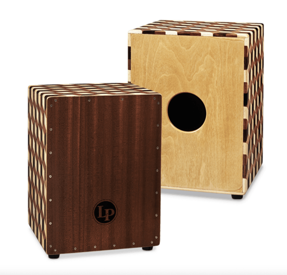 CAJON 3D CON BORDONA Y FUNDA 1