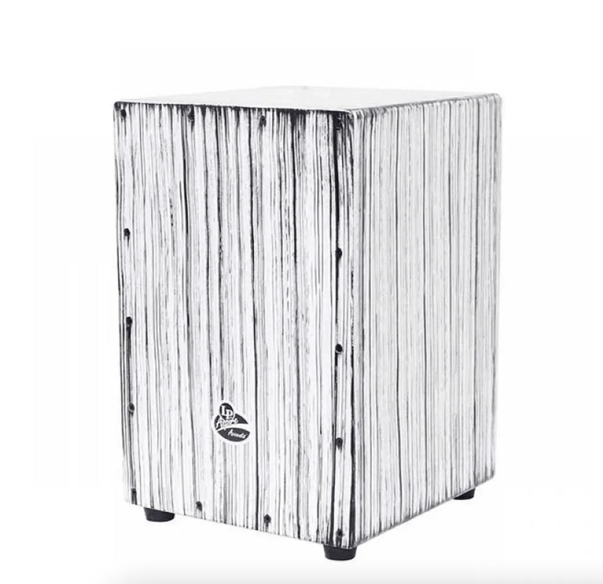 CAJON LP ASPIRE ACCENT WHITE STREAK LPA1332-WS 1