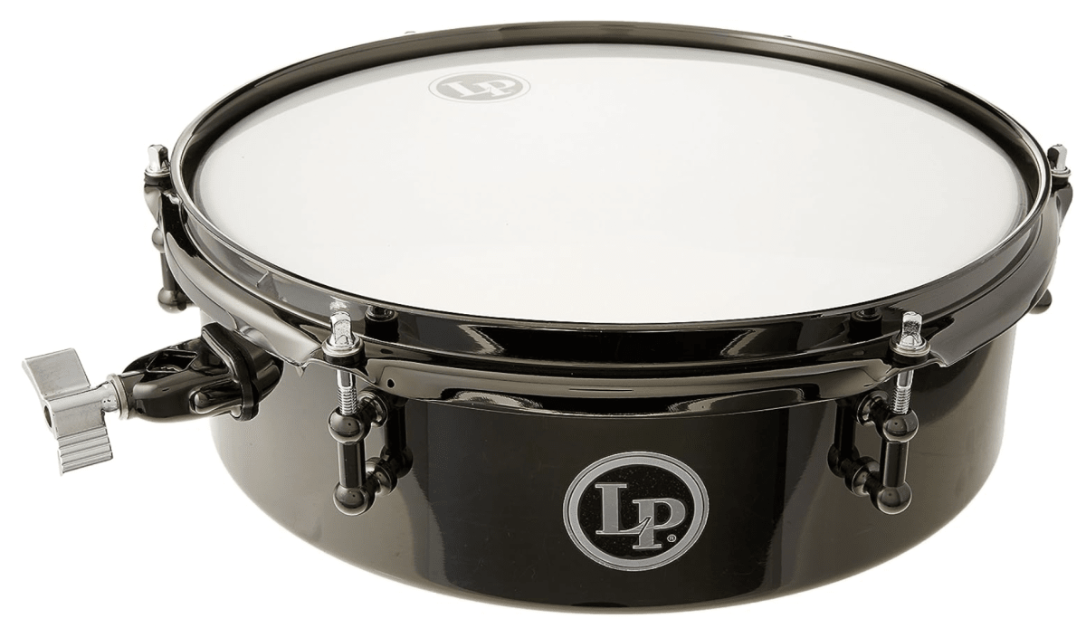 TIMBAL ACERO NIQUELADO MONTABLE 12 PULGADAS 1