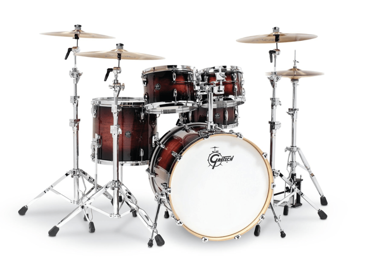 GRETSCH RENOWN MAPLE 10,12,16,22 + 14X5,5 CHERRY BURST 1