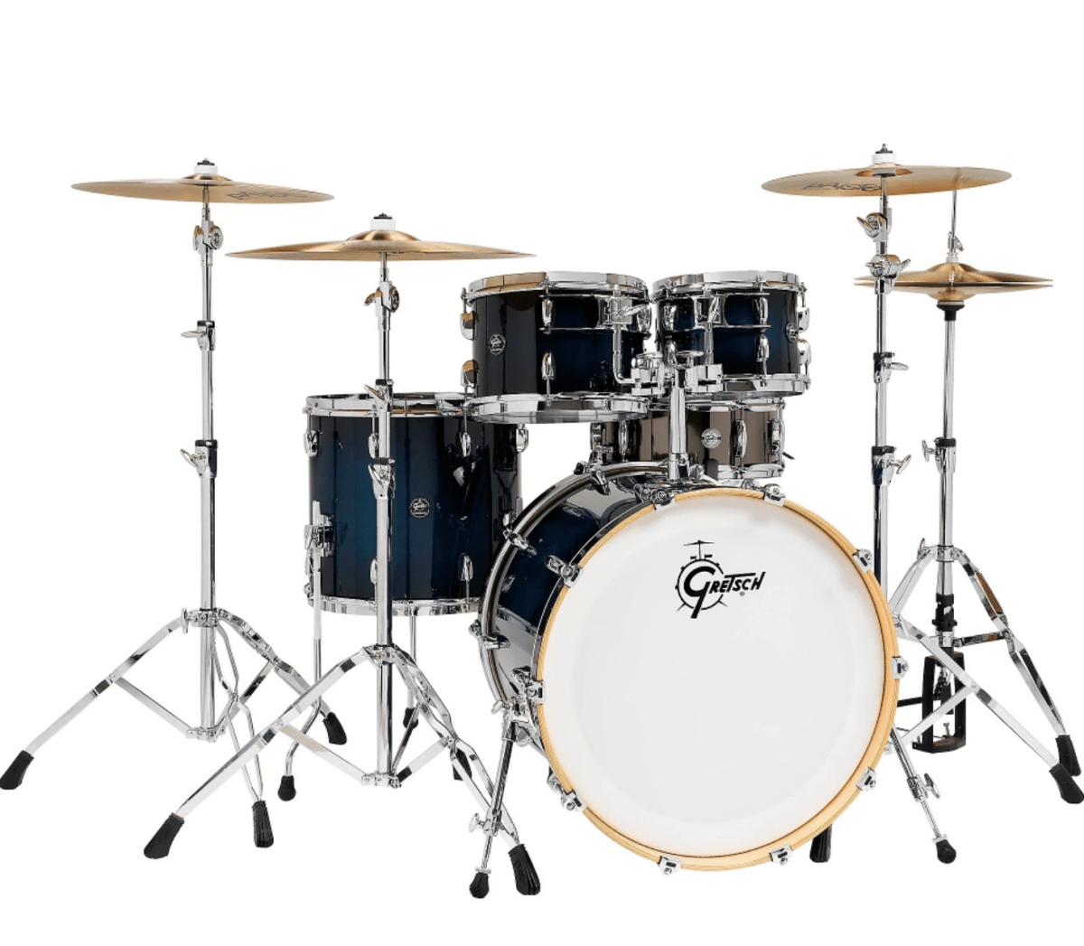 GRETSCH RENOWN MAPLE 10,12,14,20, 14X5,5  GLOSS ANTIQUE BLUE BURST 1