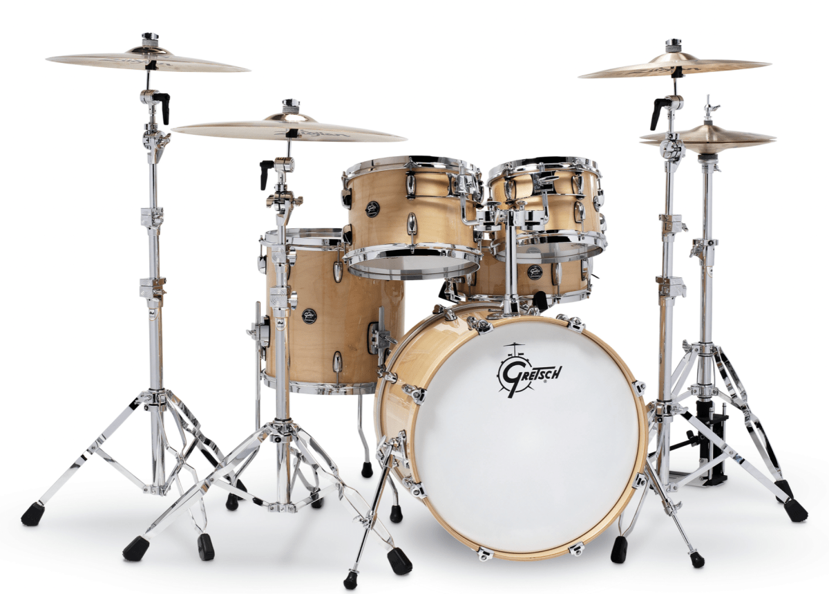 GRETSCH RENOWN MAPLE 10,12,14,20 + 14X5,5 GLOSS NATURAL 1