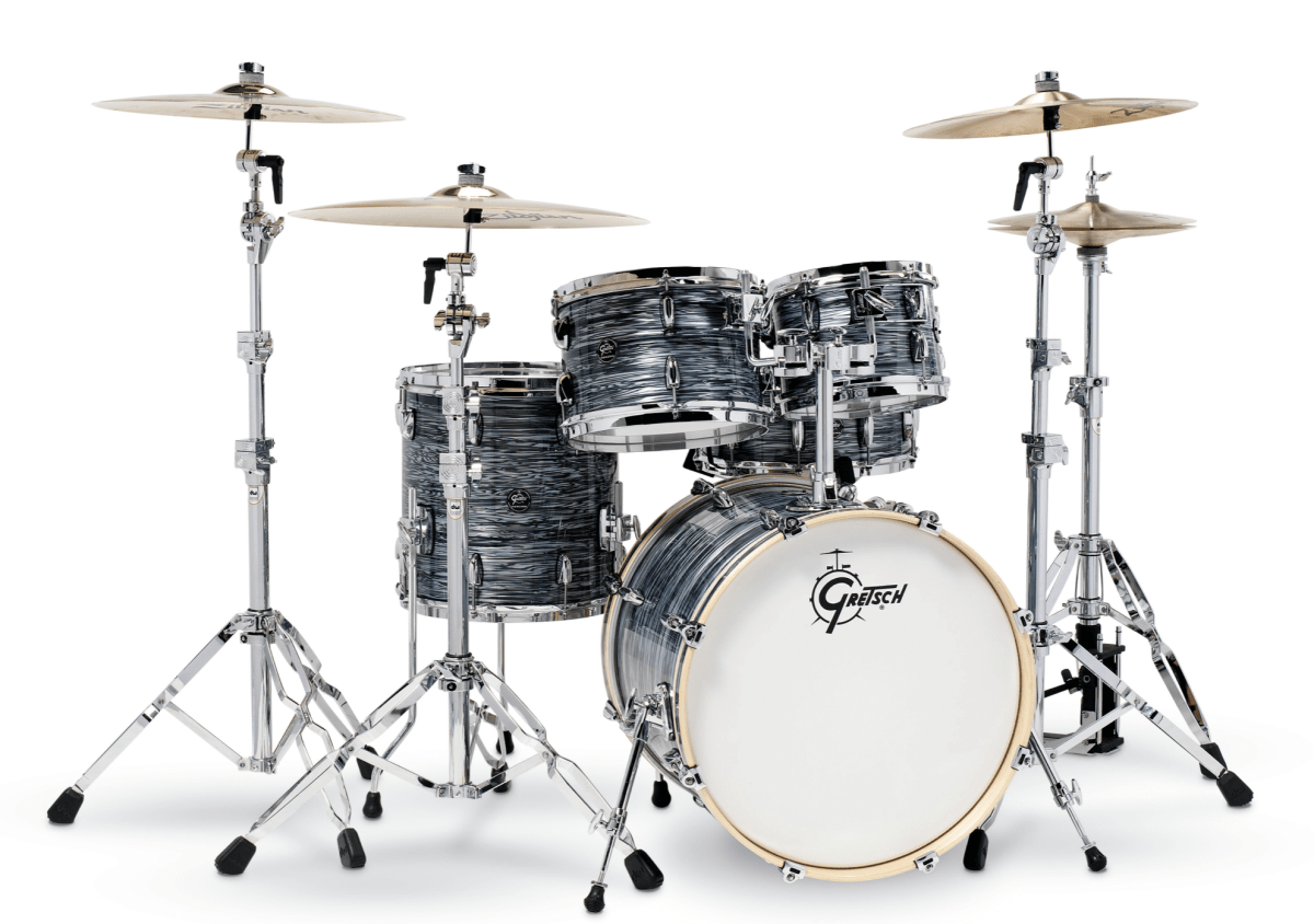 GRETSCH RENOWN MAPLE 10,12,14,20 + 14X5,5 SILVER OYSTER PEARL 1