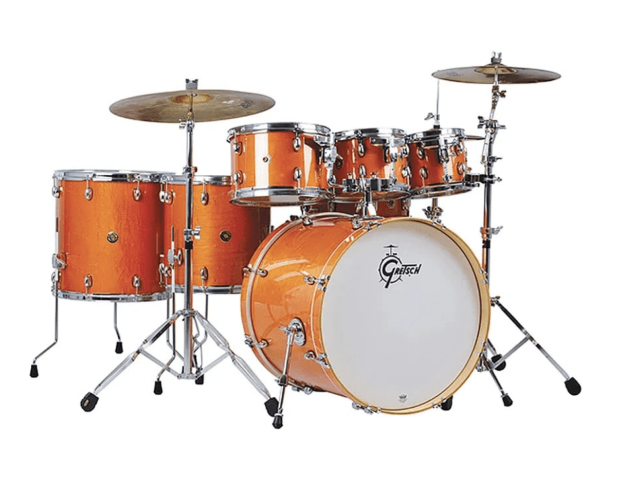 GRETSCH CATALINA MAPLE 8,10,12,14,16,22 + 14 X 6 AMBER GLAZE 1