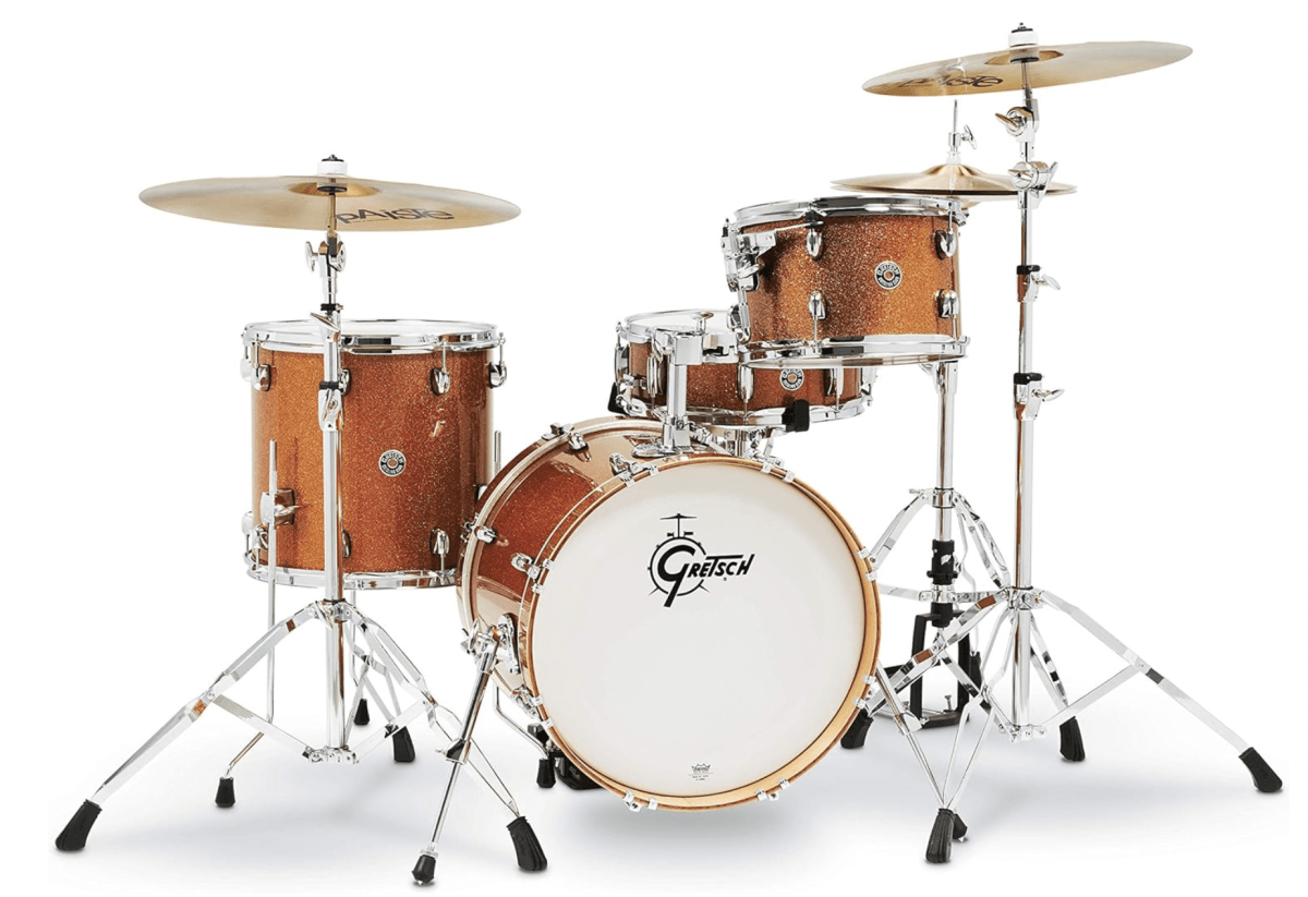 GRETSCH CATALINA JAZZ 12,14,18 + 14 X 5 BRONZE SPARKLE 1