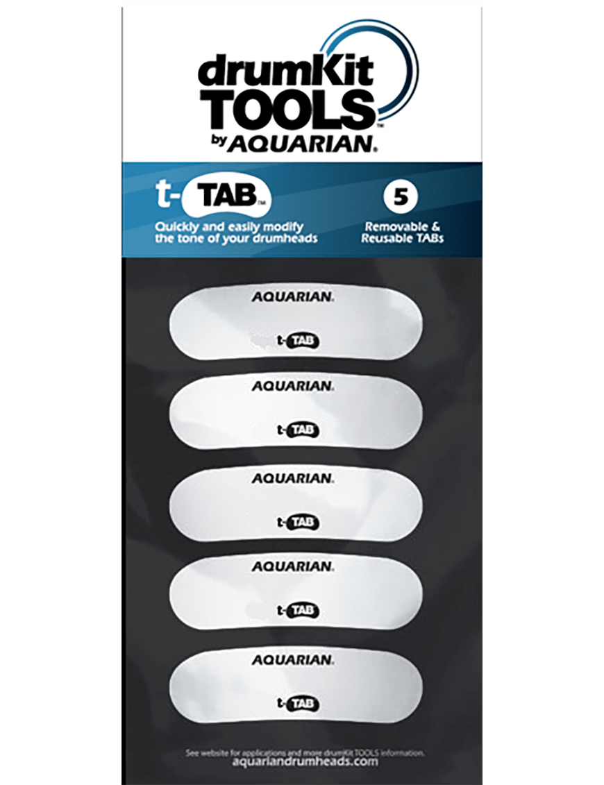 MODIFICADOR TONO PARCHE T-TAB DRUMKIT TOOL X5 TA1 AQUARIAN 1