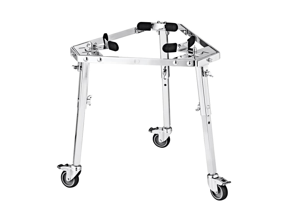 ATRIL PARA CONGA CON RUEDAS CROMADO TMPC MEINL PERCUSSION 1