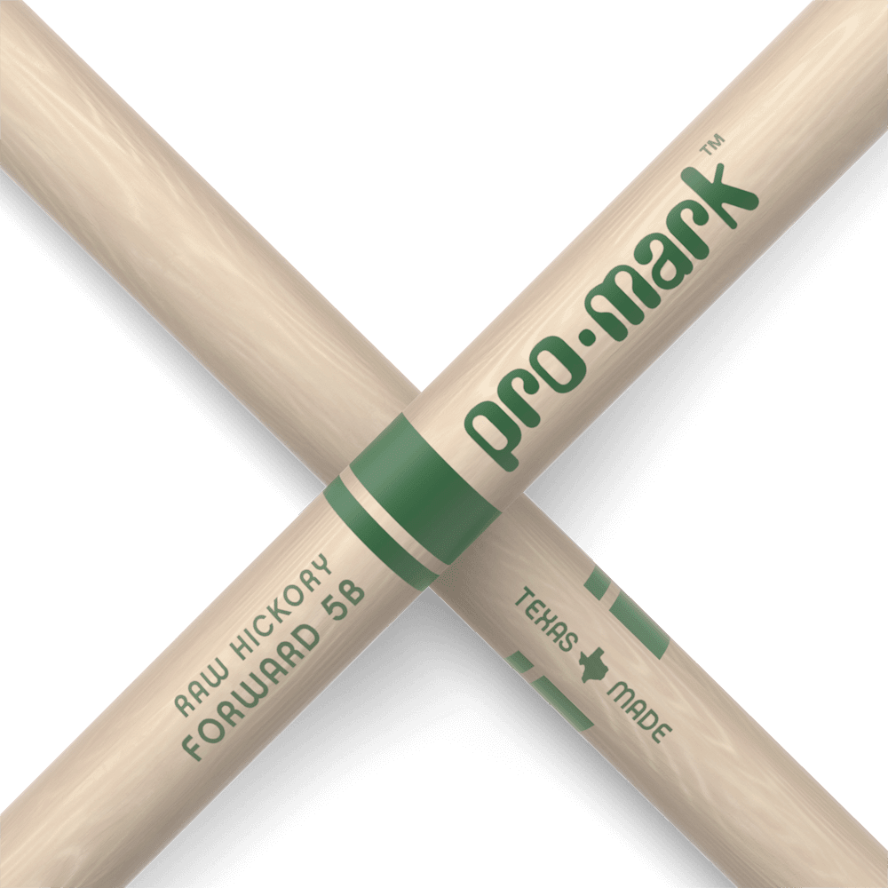 BAQUETAS FORWARD 5B RAW HICKORY TXR5BW PROMARK4