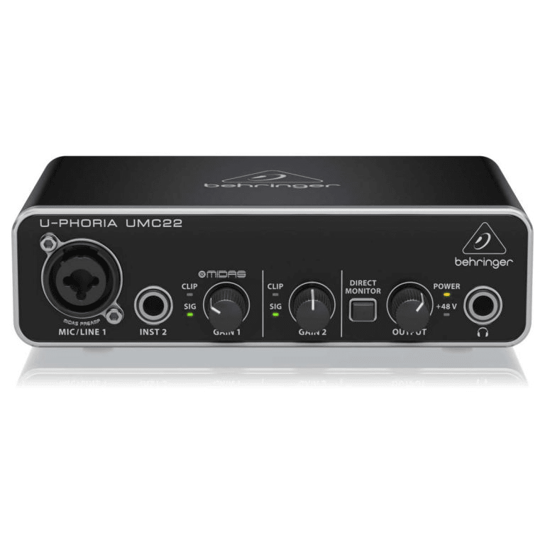 INTERFAZ DE AUDIO USB U-PHORIA UMC22 BEHRINGER 1
