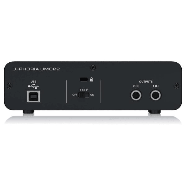 INTERFAZ DE AUDIO USB U-PHORIA UMC22 BEHRINGER2