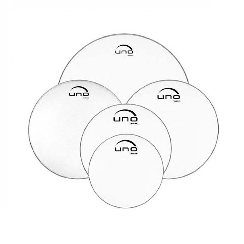 PARCHES PACK ROCK 10, 12, 16, 14, 22 G2 TRANSPARENTE UPG2CLR22 UNO by EVANS 1