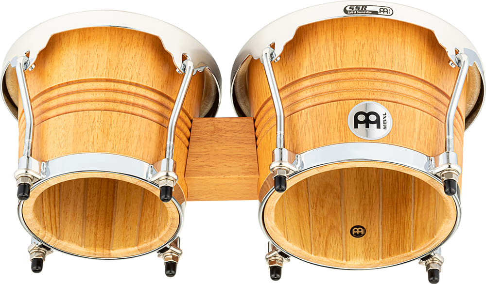 WOOD BONGO SUPER NATURAL CHROME PLATED HARDWARE WB200SNT-M MEINL PERCUSSION4