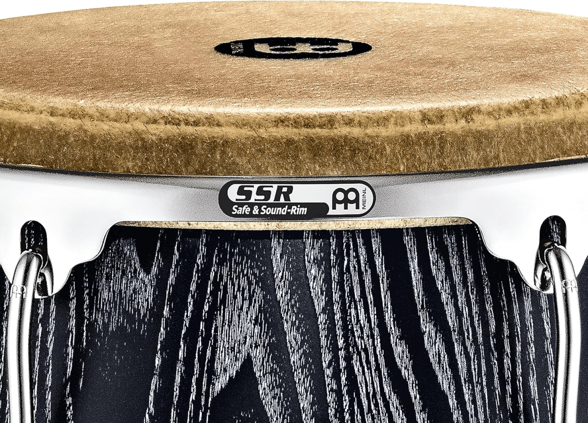 CONGA 11 3/4 WOODCRAFT SERIES WCO CONGA VINTAGE BLACK WCO1134VBK-M MEINL PERCUSSION4