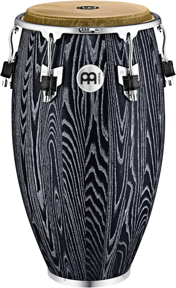 TUMBA 12 1/2 WOODCRAFT SERIES WCO TUMBA VINTAGE BLACK WCO1212VBK-M MEINL PERCUSSION 1