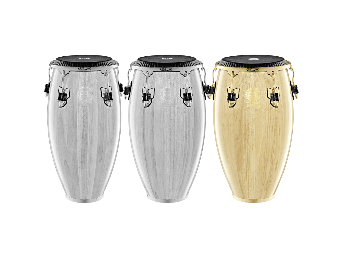 TUMBA 12 1/2 ARTIST SERIES WILLIAM KACHIRO THOMPSON TUMBA NATURAL REMO BLACK CALFSKIN  WKTR1212NT MEINL PERCUSSION2