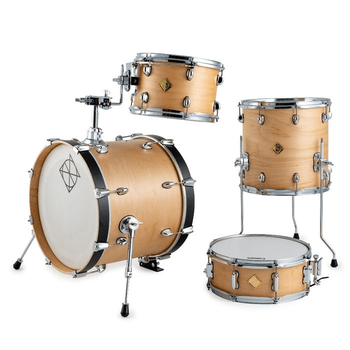 BATERIA CORNERSTONE HYBRID MAPLE 12,14,18,14x5,5 SATIN NATURAL PODCSTC418-01-SN DIXON 1