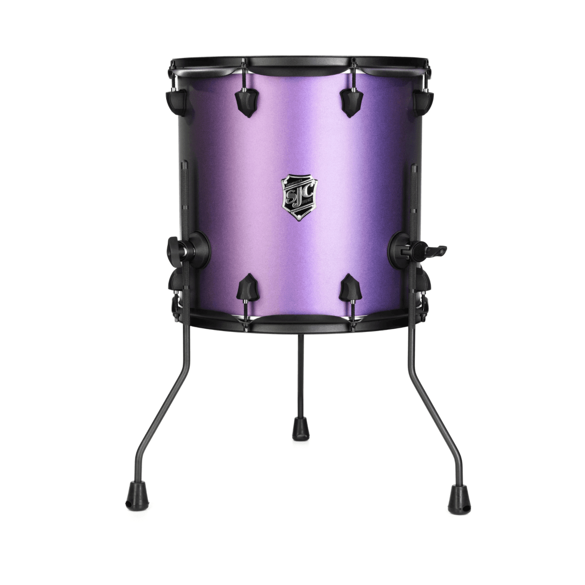 SET PATHFINDER 10,12,16,22 + TAMBOR 14x6,5 PURPLE GRIMMER SJC + HARDWARE DE REGALO3
