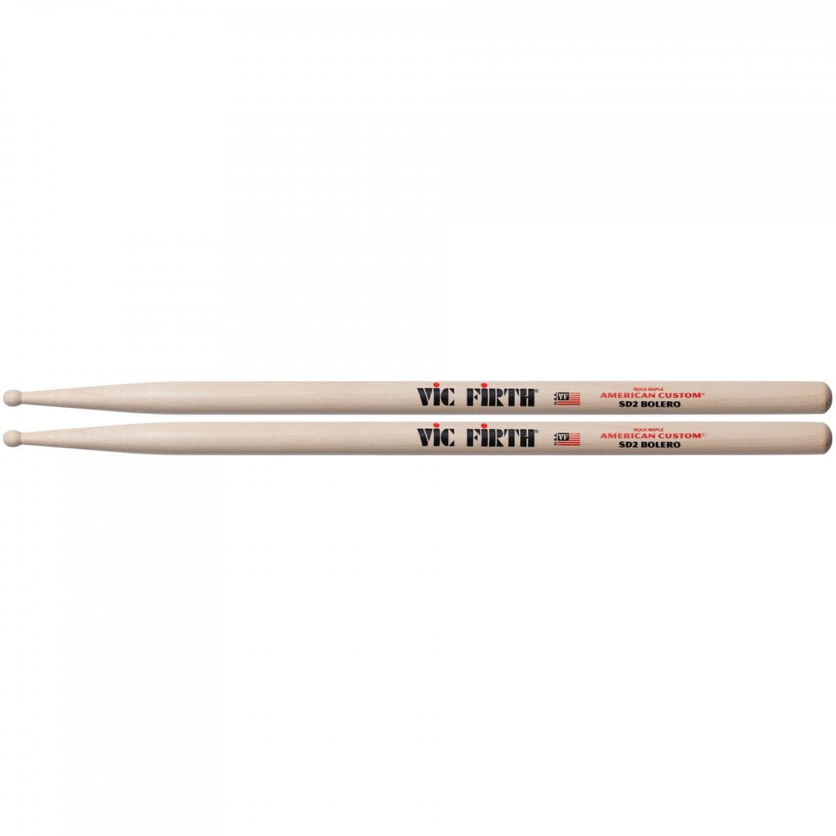 VIC FIRTH BAQUETA SD2 BOLERO MAPLE2