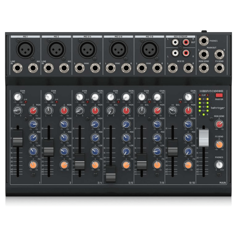 MIXER ANALOGO PORTABLE 10 CANALES XENYX 1003B BEHRINGER 1