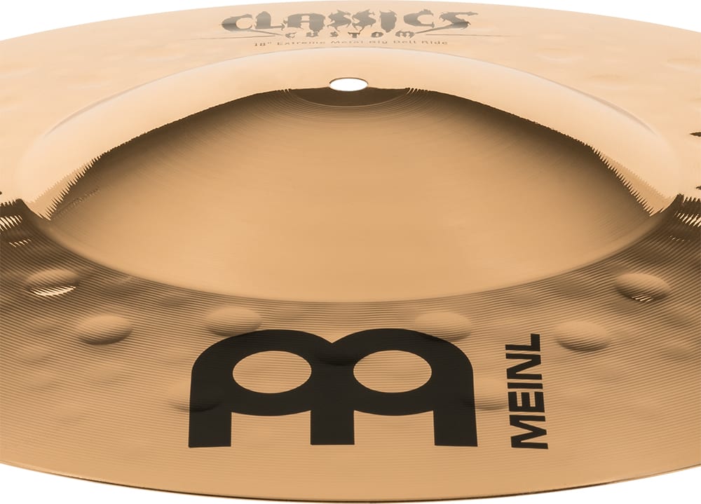 RIDE 18 CLASSICS CUSTOM EXTREME METAL BIG BELL CC18EMBBR-B MEINL