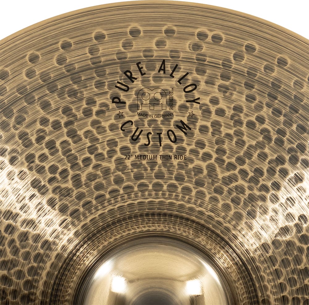 パーカッション・打楽器 MEINL Pure Alloy MEDIUM Ride 22