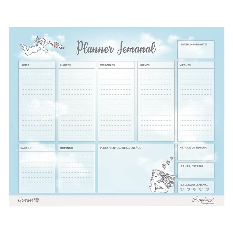 Planner Angelic 2019