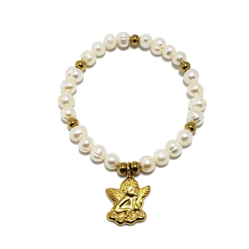 Pulsera Perlas Ángel