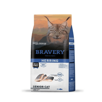 Bravery herring senior cat +81
