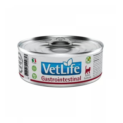 Vetlife lata gastrointestinal felino 85 gr1