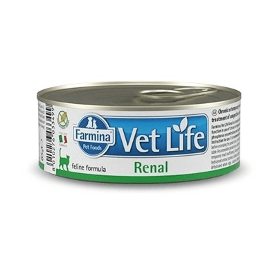 Vetlife lata renal felino 85 gr