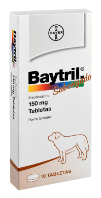 Baytril saborizado 150 mg