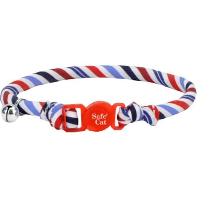 Coastal collar gato stripes
