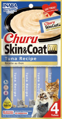 Inaba Snack Churu Skin & Coat Felino