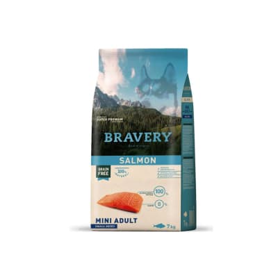 Bravery Salmon mini adulto 7 kg1