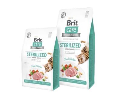 Brit care sterilized urinary fresh chicken felino