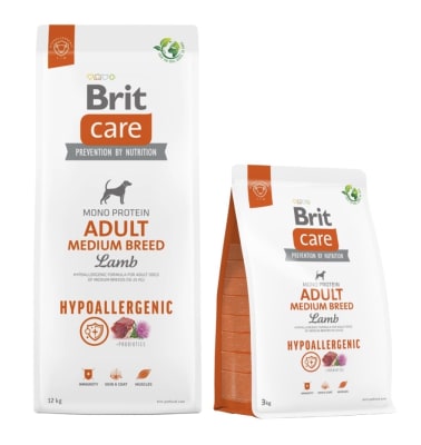 Brit mono protein adulto medium lamb