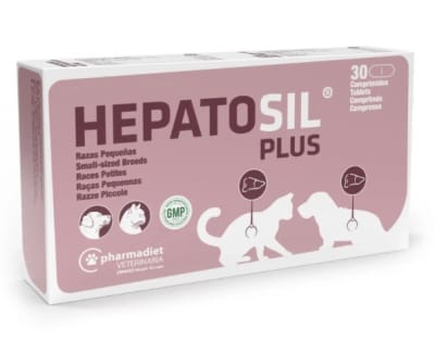 hepatosil plus raza pequeña 30 comprimidos