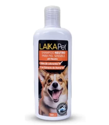 Laika shampoo neutro extracto de avena