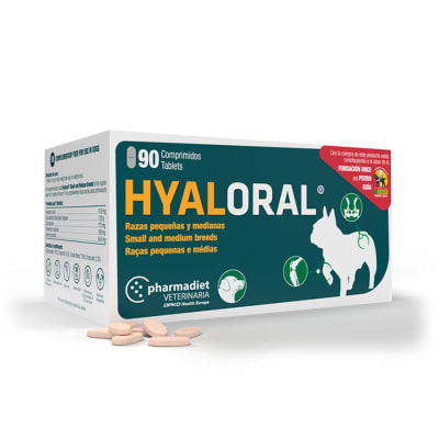 Hyaloral Raza Pequeña 90 comprimidos1