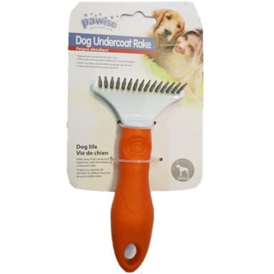 Pawise dog undercoat rake