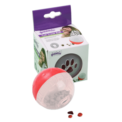 Pawise cat treat ball