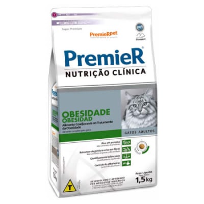 Premier Nutricion Clinica Obesity felino 1,5 kg