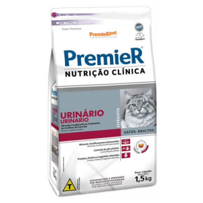 Premier Nutricion Clinica Urinario Estruvita Felino 1.5 kg