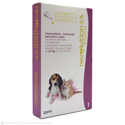 Revolution Cachorro 6 % 2.5 kg