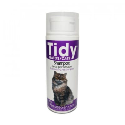 Tidy shampoo seco gato 100 gr
