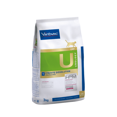Virbac HPM Urology 1 struvita dissolution 3 kg
