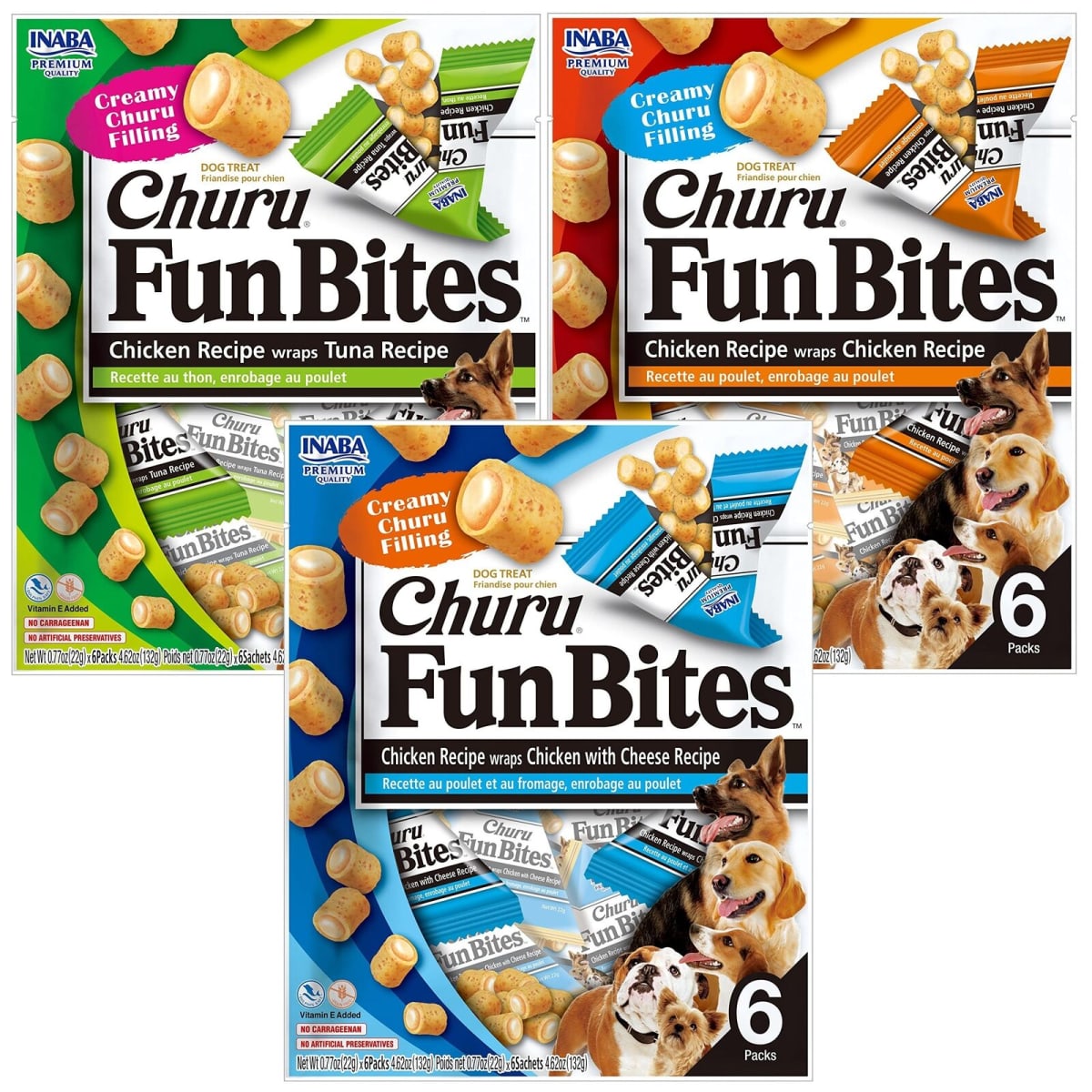 Churu fun bites Canino 6 pack 3